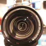 Sony NEX-VG20 with Vario Sonnar Lense