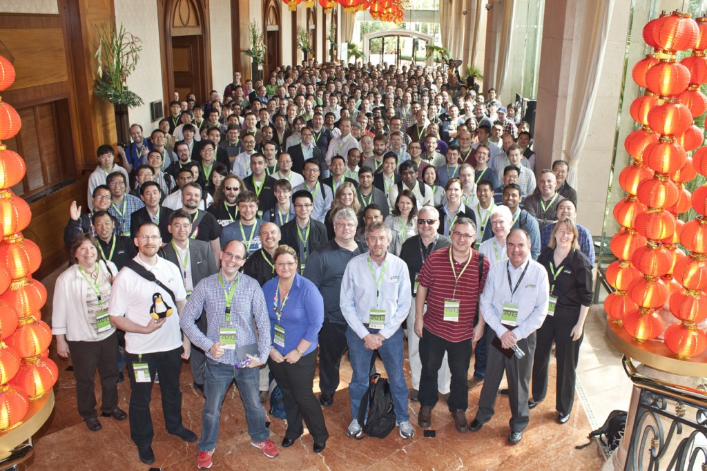 Linaro Connect 2013 group picture